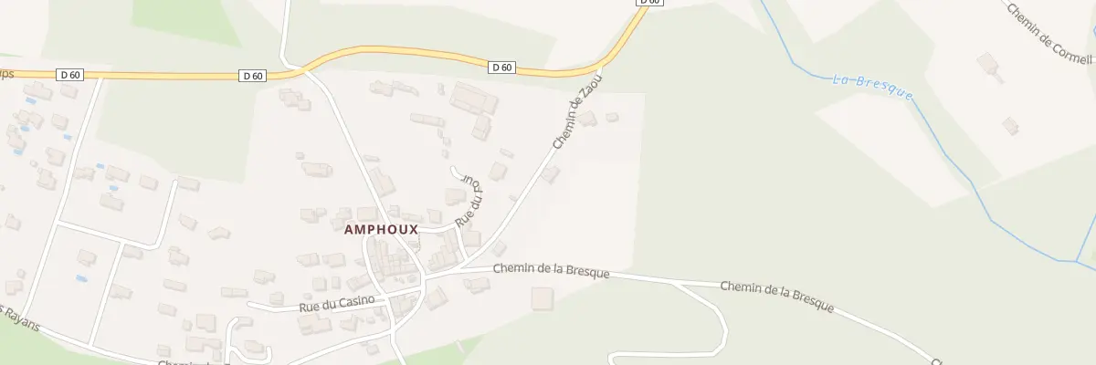 Plan du 5205 Le Bosquet à Fox-Amphoux