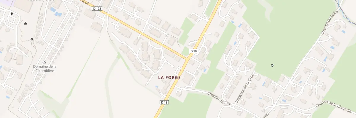 Plan du 760 Rte de la Forge à Neydens
