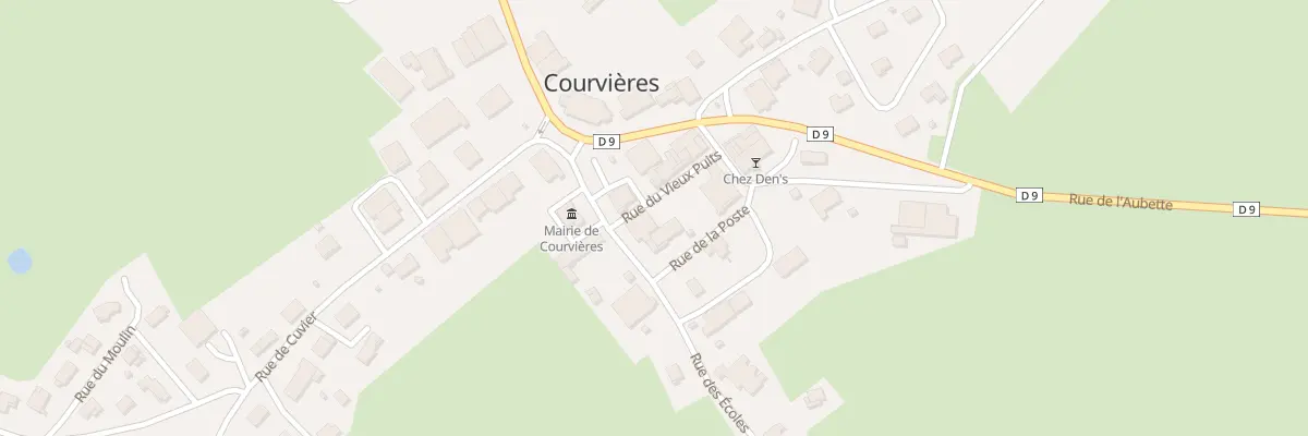 Plan du 2 Rue du Vieux Puit à Courvières