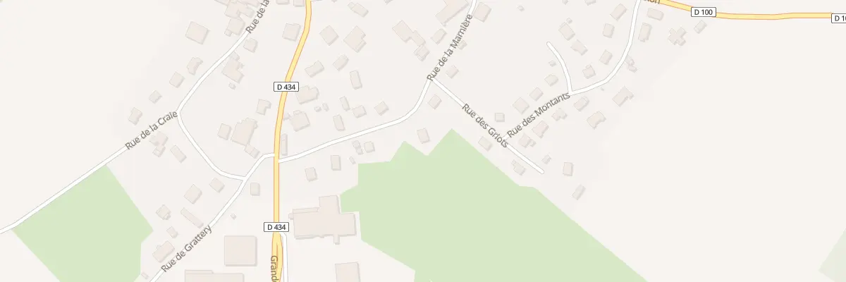 Plan du 8 Rue de la Marnière à Bougnon