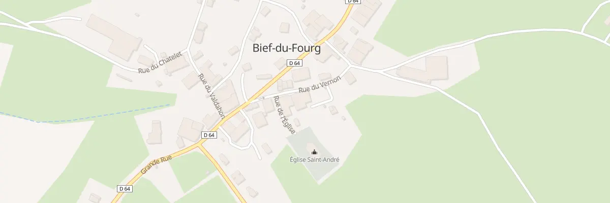 Plan du 6 Rue du Vernon à Bief-du-Fourg