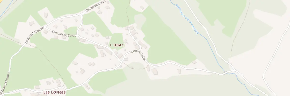 Plan du 5083 L’Ubac à Saint-Maurice-en-Valgodemard