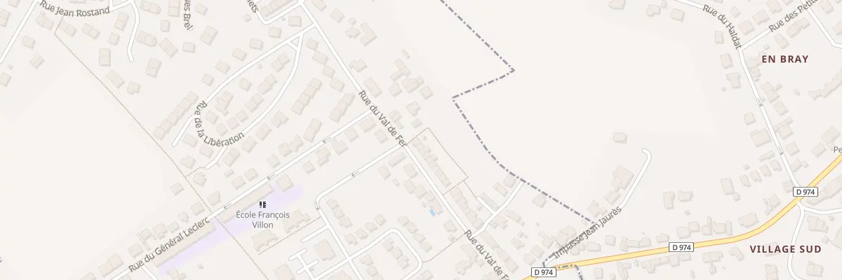 Plan du 42 Rue du Val de Fer à Neuves-Maisons
