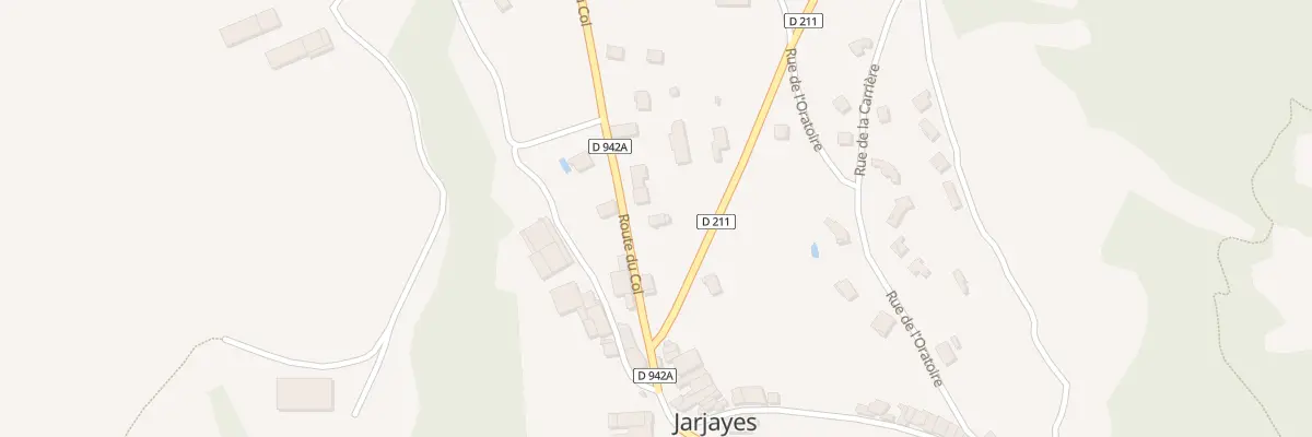 Plan du 5100 Le Village à Jarjayes