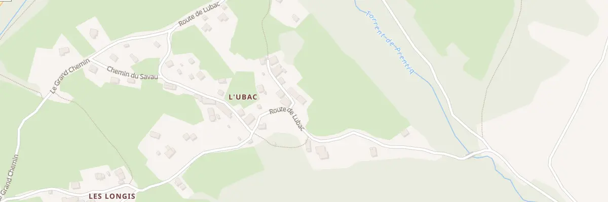 Plan du 5163 L’Ubac à Saint-Maurice-en-Valgodemard