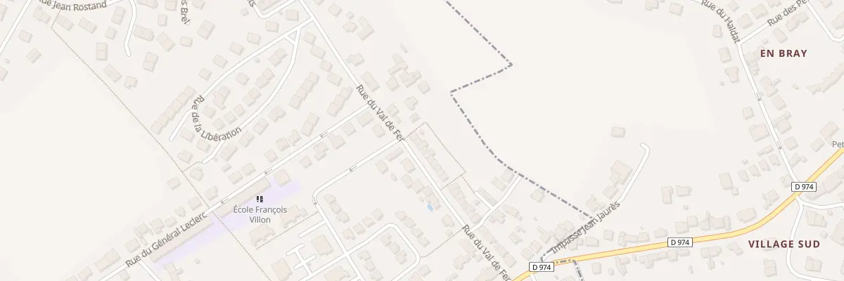 Plan du 40 Rue du Val de Fer à Neuves-Maisons