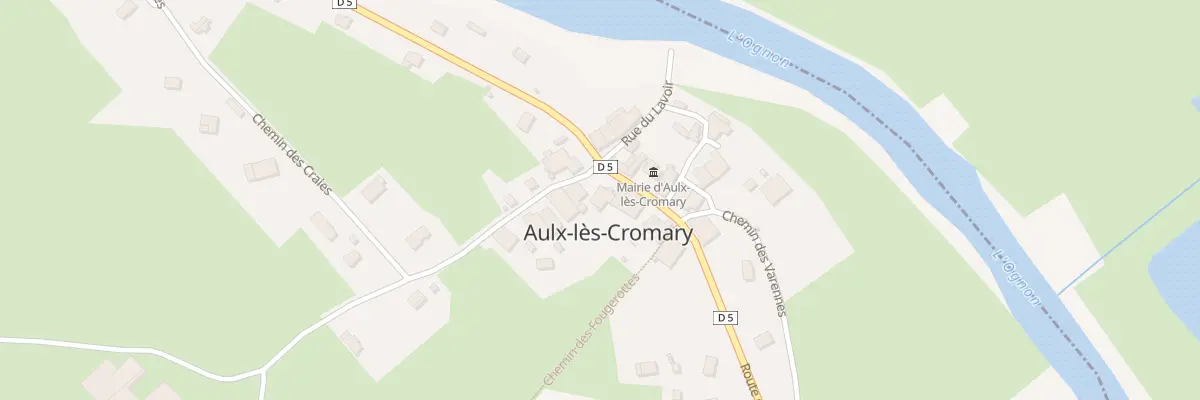 Plan du 2 Rte de Moncey à Aulx-lès-Cromary