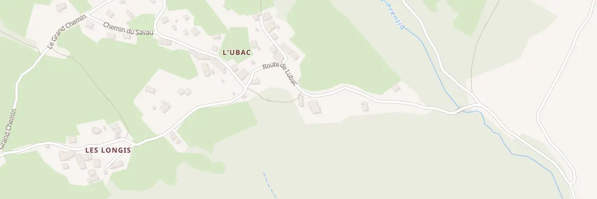 Plan du 986 Rte de Lubac à Saint-Maurice-en-Valgodemard
