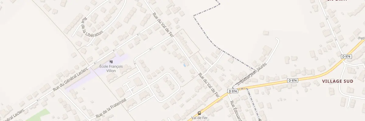 Plan du 7 Rue du Val de Fer à Neuves-Maisons