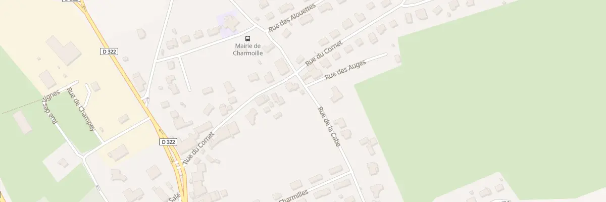 Plan du 14 Rue du Cornet à Charmoille
