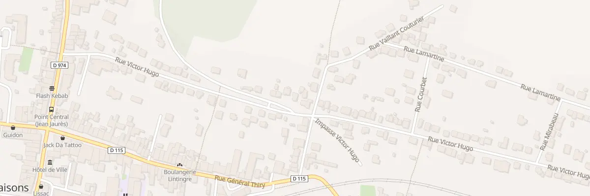 Plan du 39 Rue Victor Hugo à Neuves-Maisons