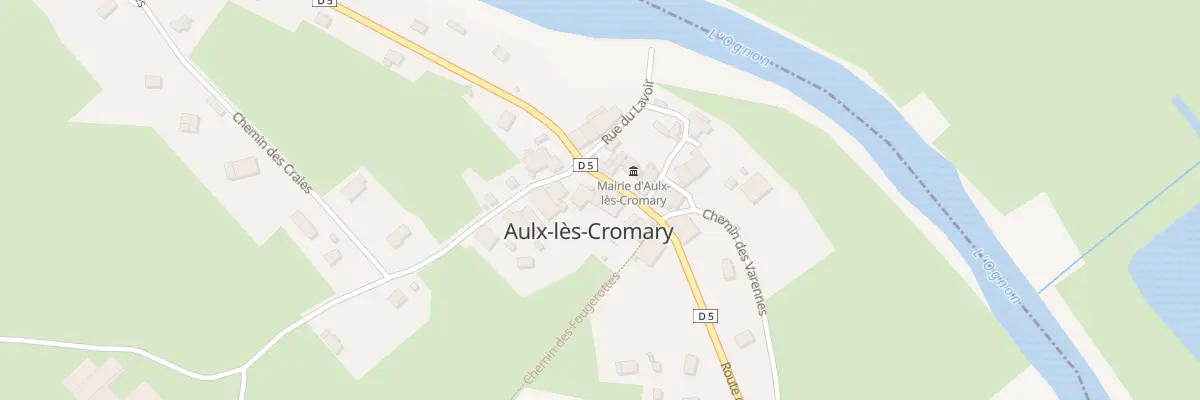 Plan du 4 Rte de Moncey à Aulx-lès-Cromary