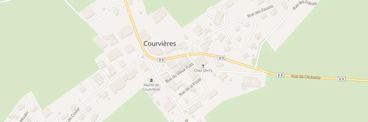 Plan du 2 Rue du Château d’Eau à Courvières