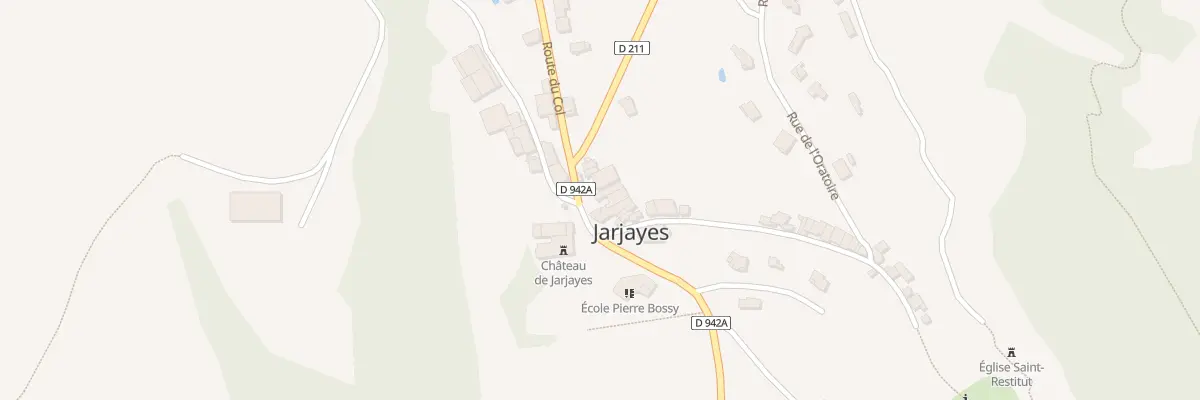 Plan du 5041 Le Village à Jarjayes