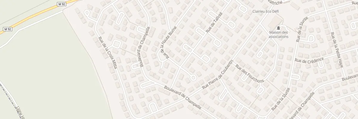 Plan du 41 Rue de la Haute Borne à Villers-lès-Nancy