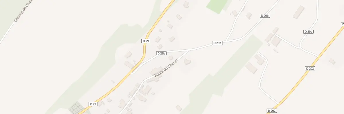 Plan du 439 Rte du Chanet à Saint-Pierre-de-Soucy