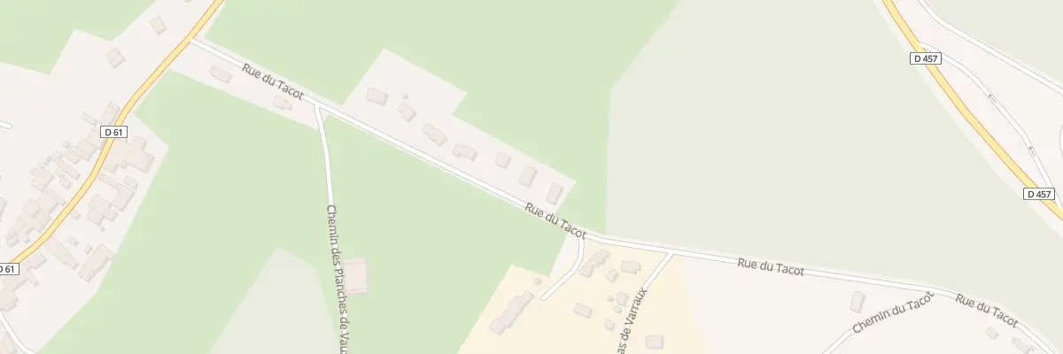 Plan du 17 Rue du Tacot à Andelarrot