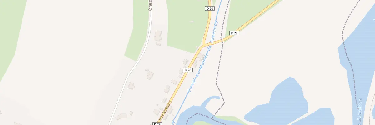 Plan du 15 Rue Molière à Faverney