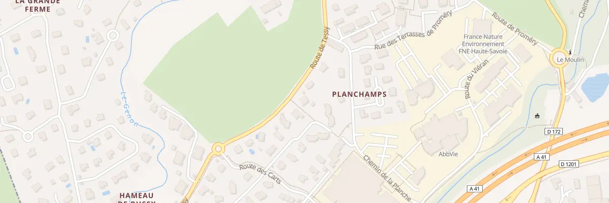 Plan du 77 All des Carts à Annecy