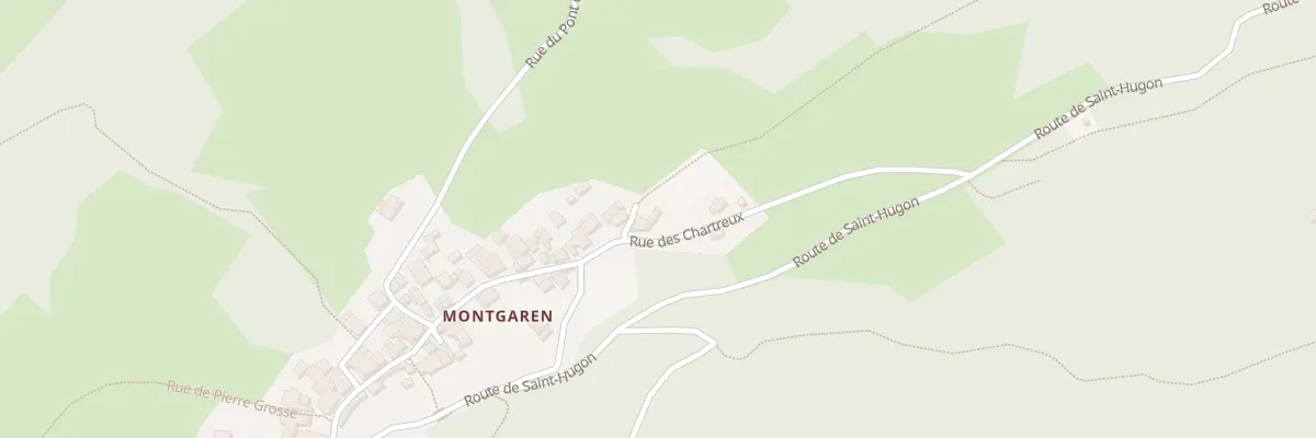 Plan du 161 Rue des Chartreux à La Chapelle-du-Bard