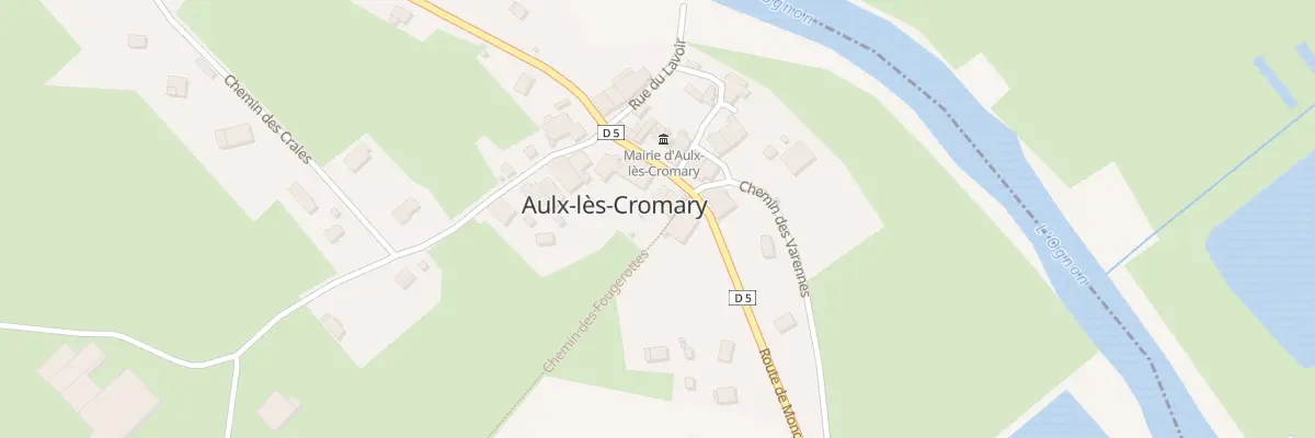 Plan du 5016 Le Village à Aulx-lès-Cromary