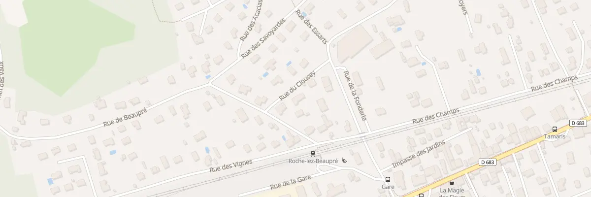 Plan du 5 Rue du Clousey à Roche-lez-Beaupré