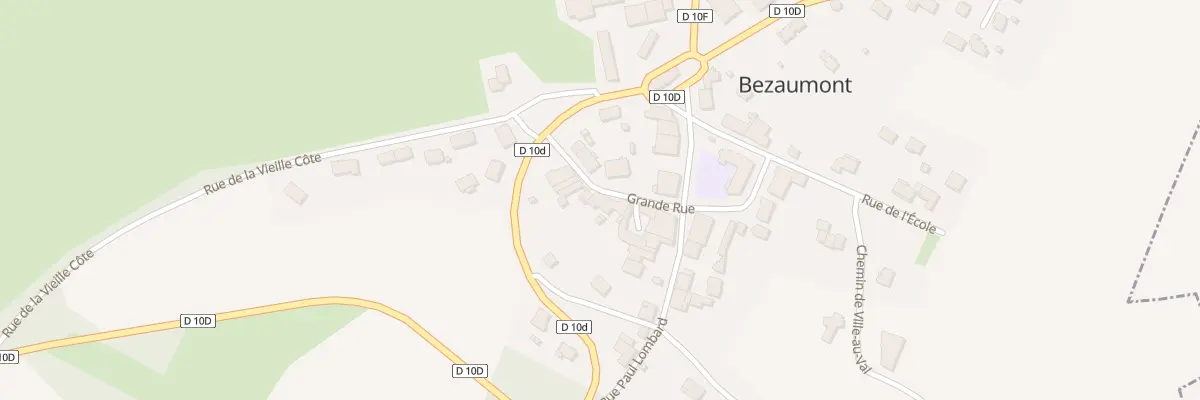 Plan du 26 Grande Rue à Bezaumont