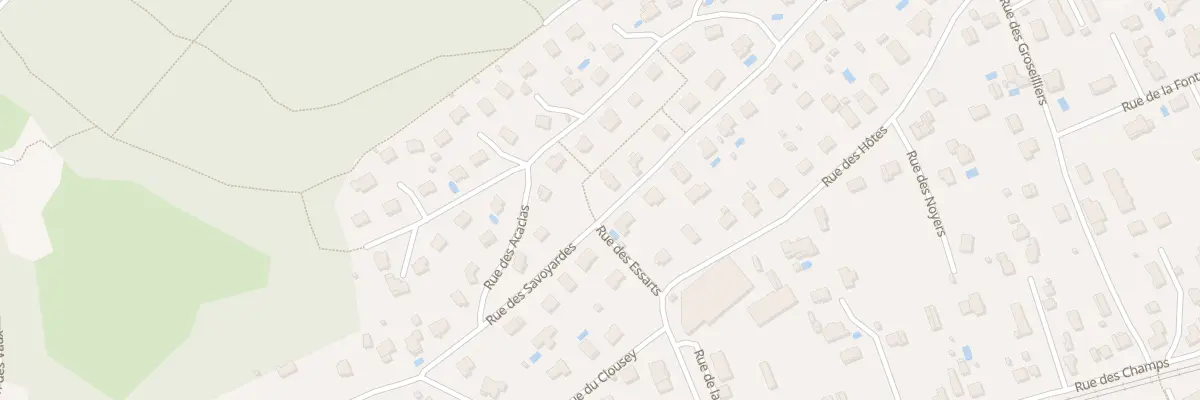 Plan du 8 Rue des Savoyardes à Roche-lez-Beaupré
