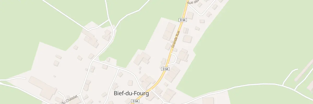 Plan du 25 Grande Rue à Bief-du-Fourg