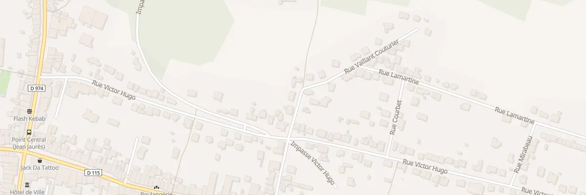 Plan du 19 Rue Vaillant Couturier à Neuves-Maisons