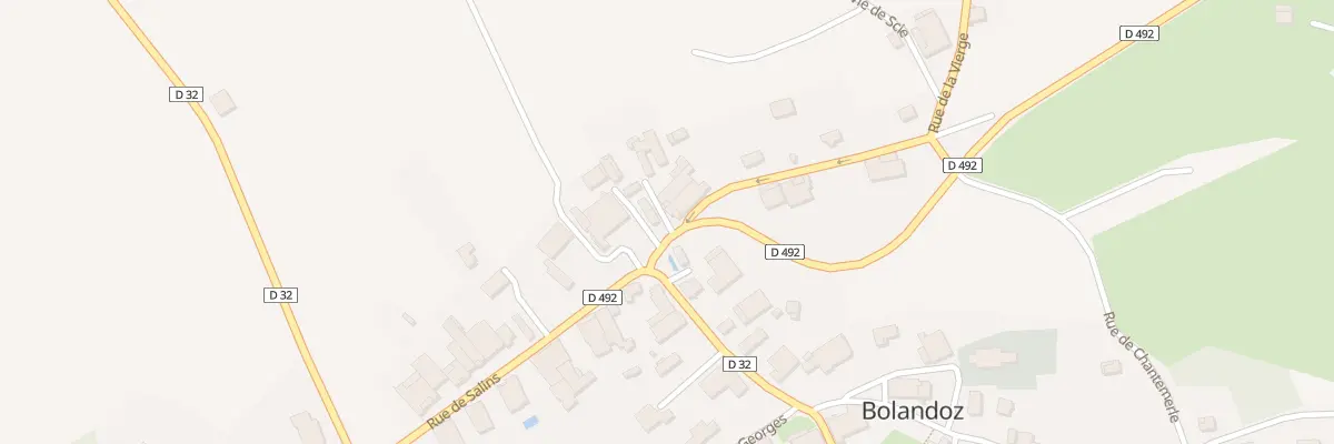 Plan du 1 Rue de la Vierge à Bolandoz