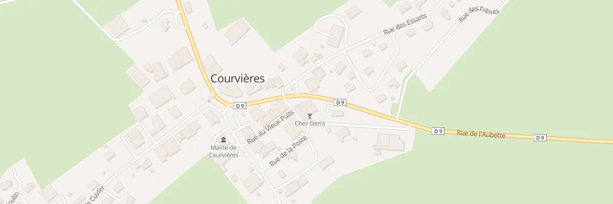 Plan du 4 Rue de l’Aubette à Courvières