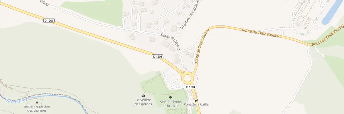 Plan du 1830 Rte du Noiret à Cruseilles