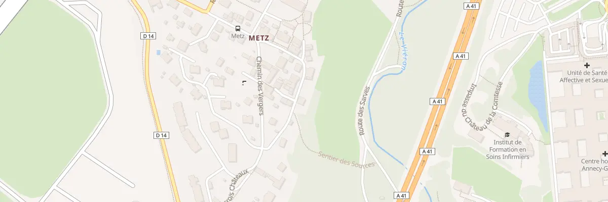 Plan du 69 Che des Trois Châteaux à Epagny Metz-Tessy