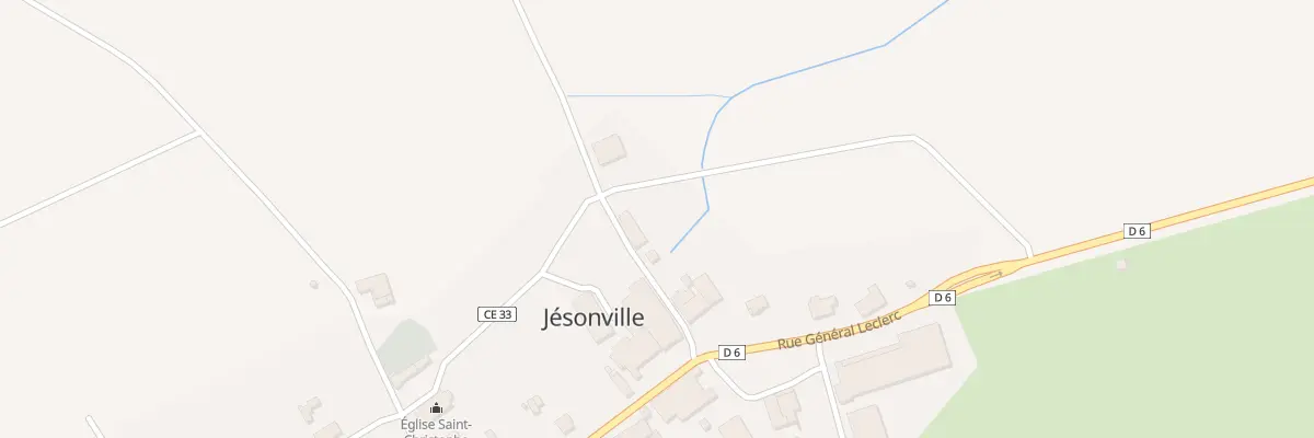 Plan du 100 Rue de la Fontaine St Jacques à Jésonville