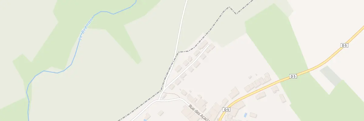 Plan du 3 Rue Jardin de la Fete à Omelmont