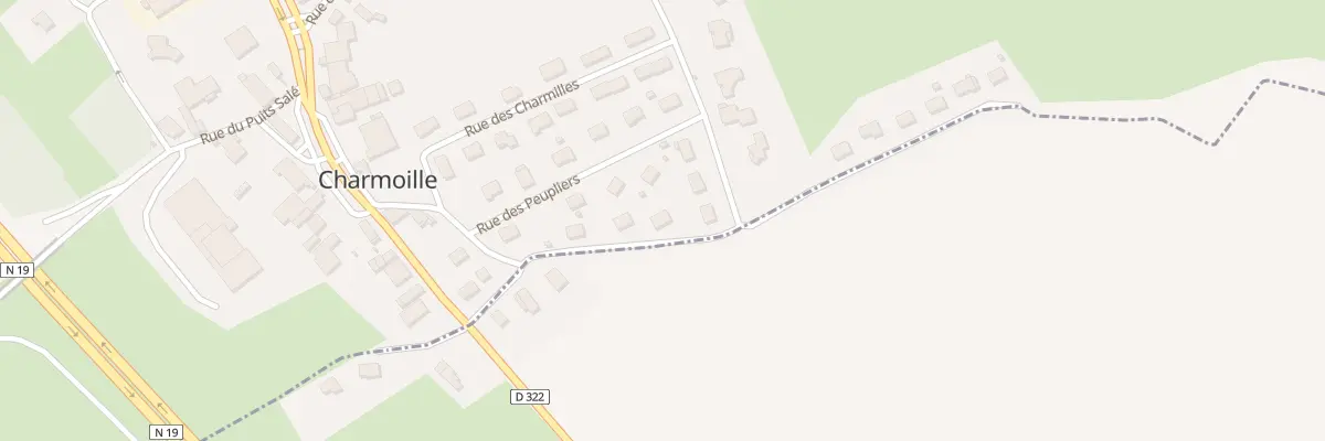 Plan du 9 Rue de l’Huguenot à Charmoille