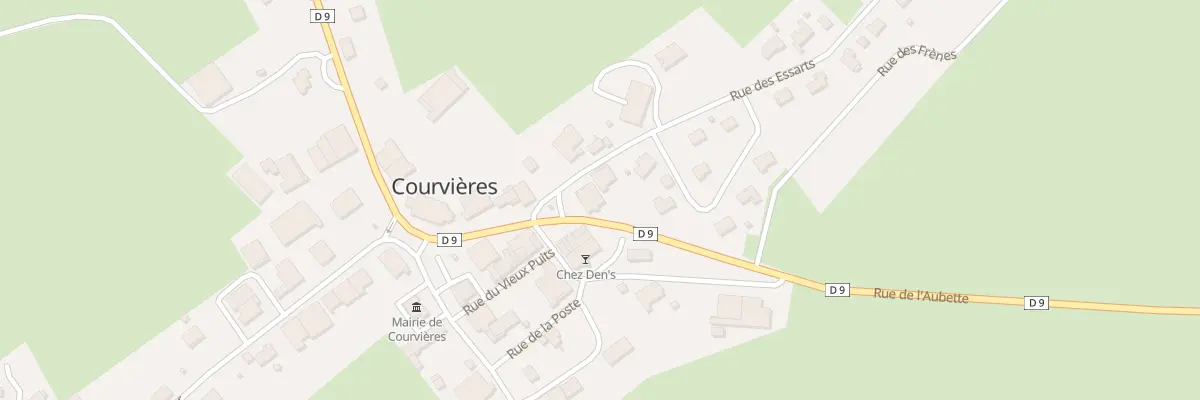Plan du 5 Rue de l’Aubette à Courvières