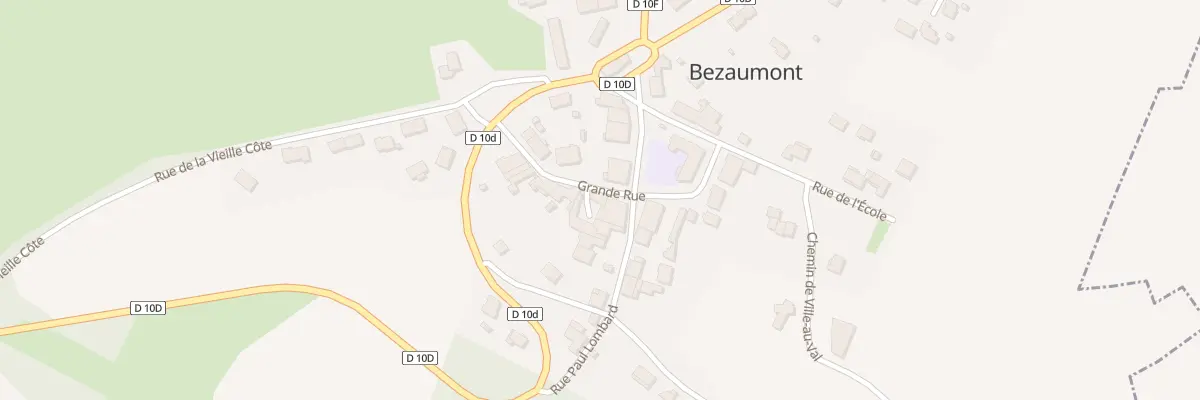 Plan du 30B Grande Rue à Bezaumont