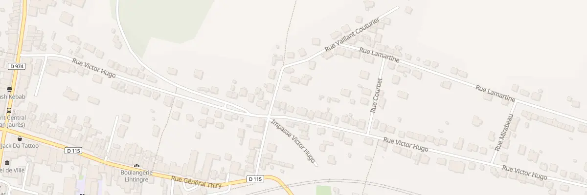 Plan du 45 Rue Victor Hugo à Neuves-Maisons