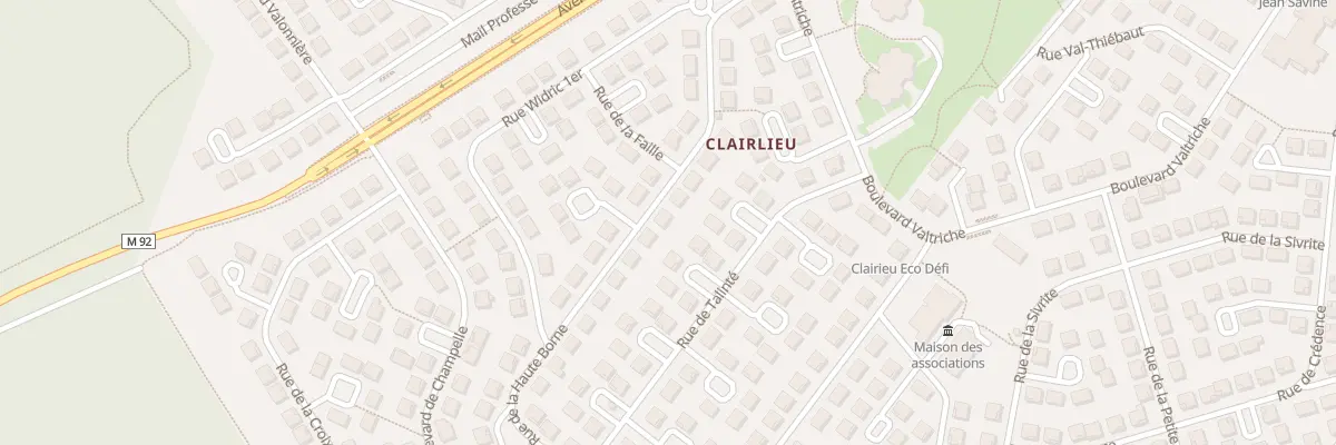 Plan du 19 Rue de la Haute Borne à Villers-lès-Nancy