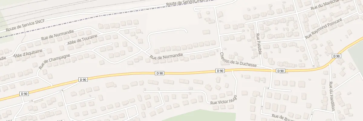 Plan du 12 Rue de Normandie à Frouard