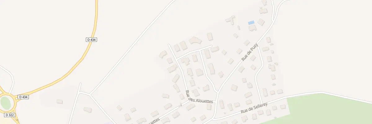 Plan du 16 Rue des Alouettes à Charmoille