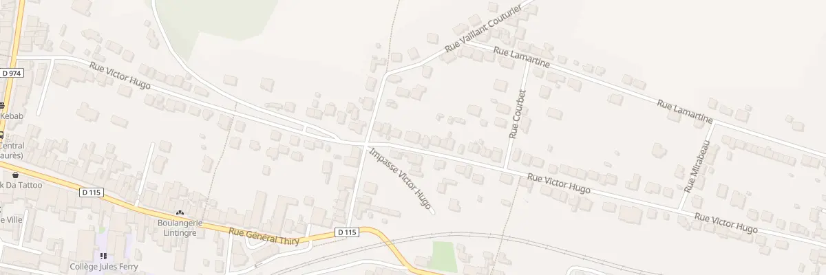 Plan du 49 Rue Victor Hugo à Neuves-Maisons