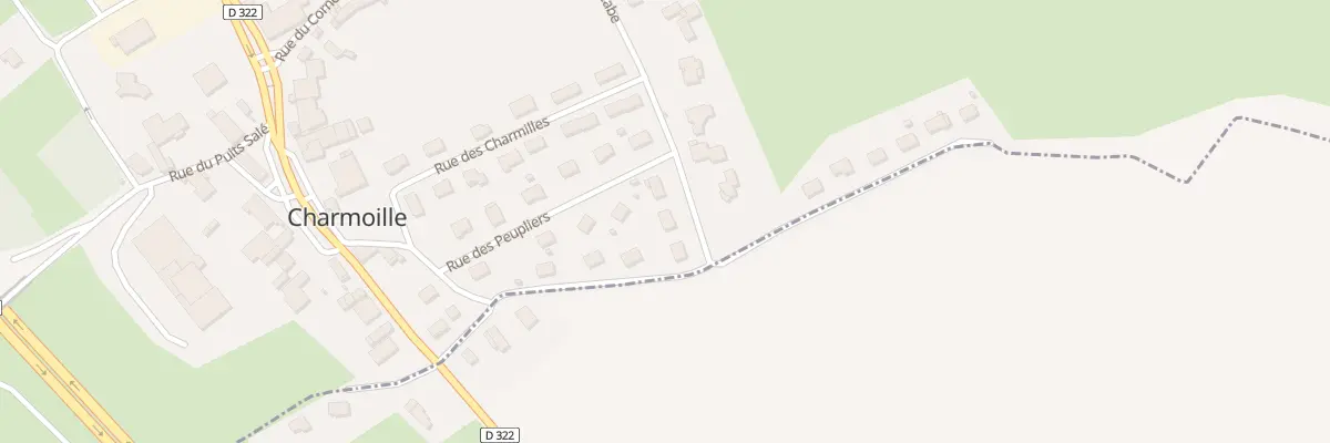 Plan du 3 Rue de la Cabe à Charmoille