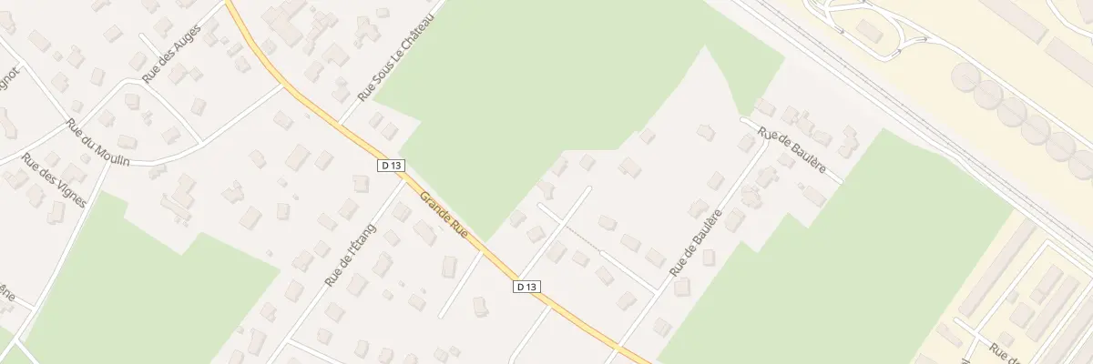 Plan du 5 Rue de la Saulaie à Vaivre-et-Montoille