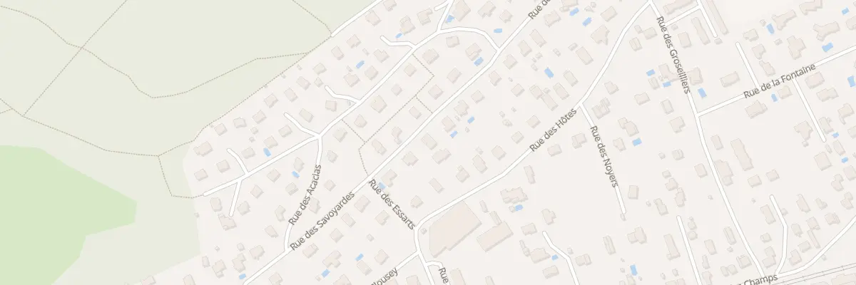 Plan du 13 Rue des Savoyardes à Roche-lez-Beaupré