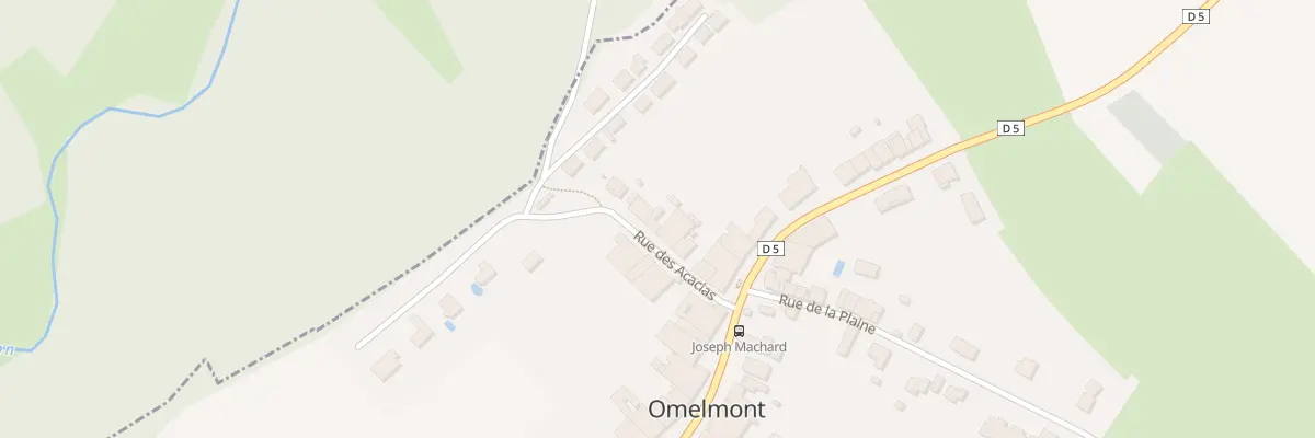 Plan du 8 Rue des Acacias à Omelmont