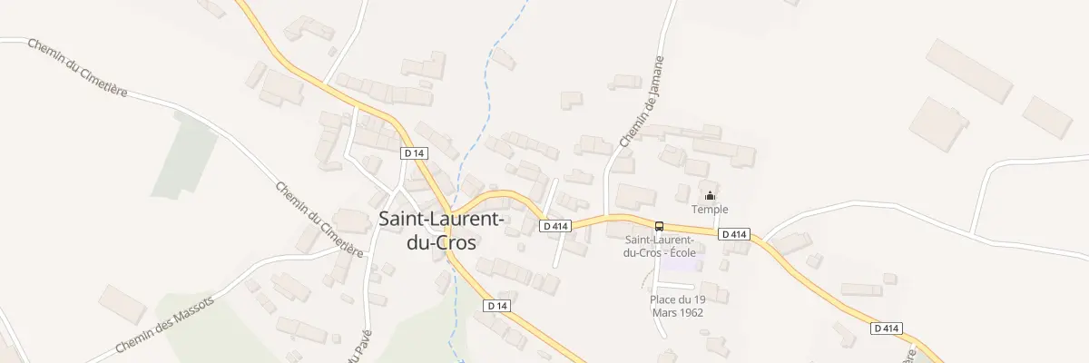 Plan du 21 Imp du Cordonnier à Saint-Laurent-du-Cros