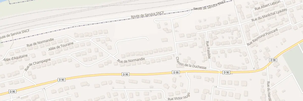 Plan du 9 Rue de Normandie à Frouard